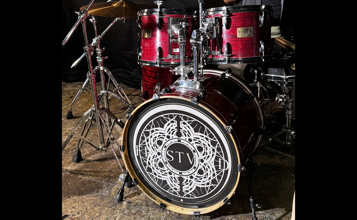 バスドラムヘッド印刷ステッカー　制作紹介